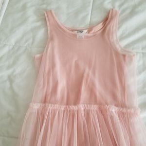 Bebe girls Pink tulle dress Size m 10-12